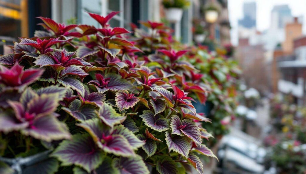 Se scegli l’heuchera avrai tante foglie viola colorate in balcone per tutto l’inverno