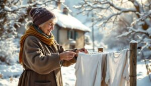 In inverno le nostre nonne avevano un metodo segreto per un bucato sempre fresco e asciutto