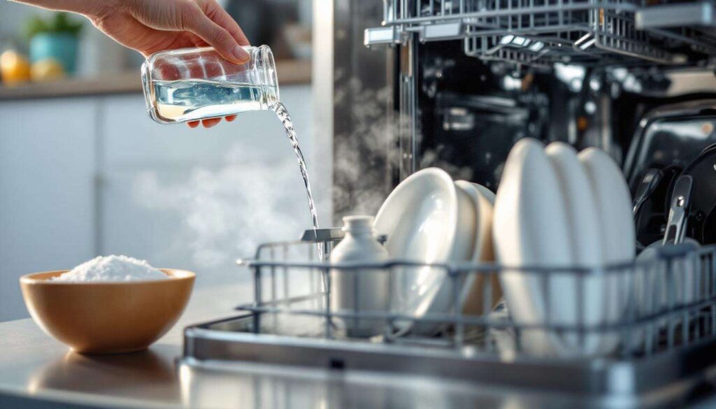 Come pulire la lavastoviglie con aceto e bicarbonato? Il mix perfetto