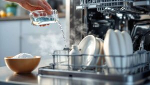 Come pulire la lavastoviglie con aceto e bicarbonato? Il mix perfetto