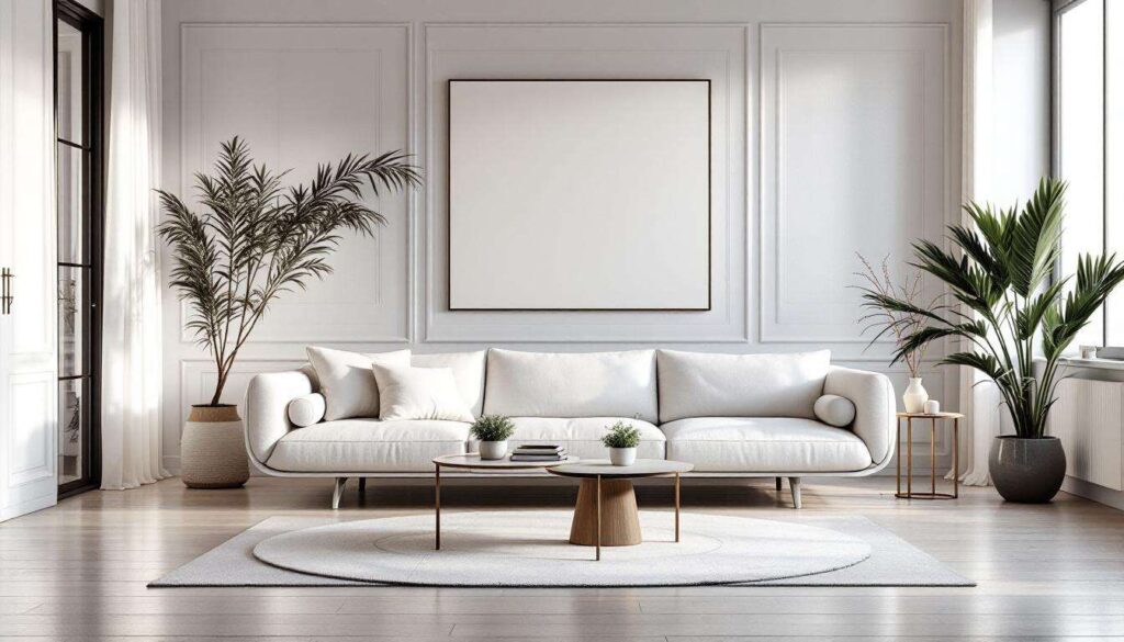 Look minimalista - Il divano bianco, un classico che va oltre le tendenze | Living