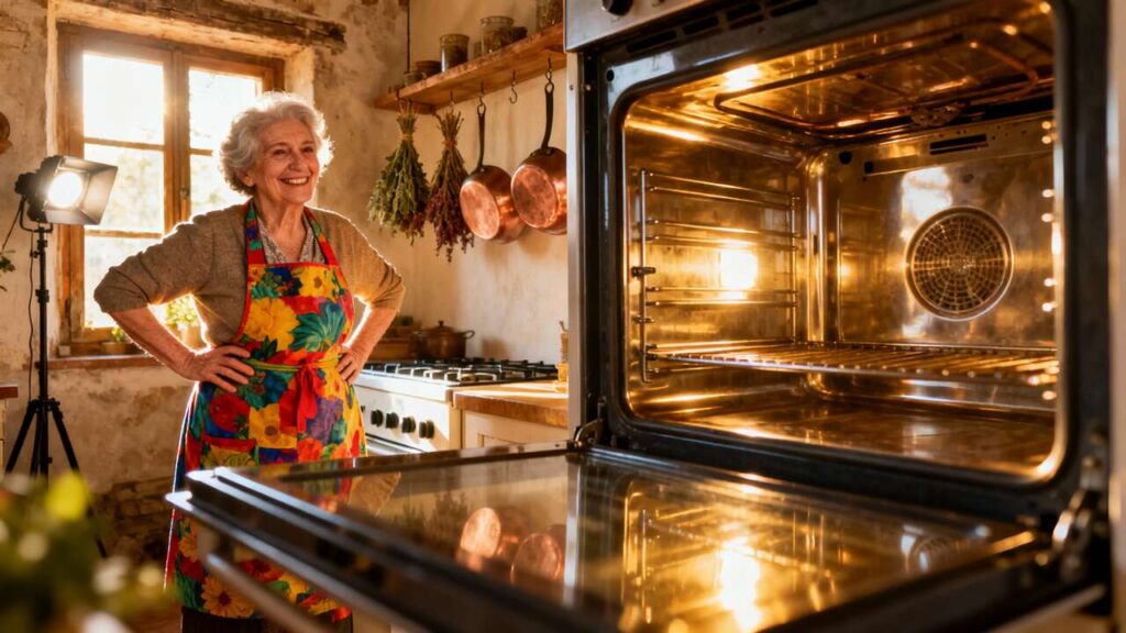 Come pulire il forno incrostato senza prodotti chimici? Il trucco della nonna che funziona