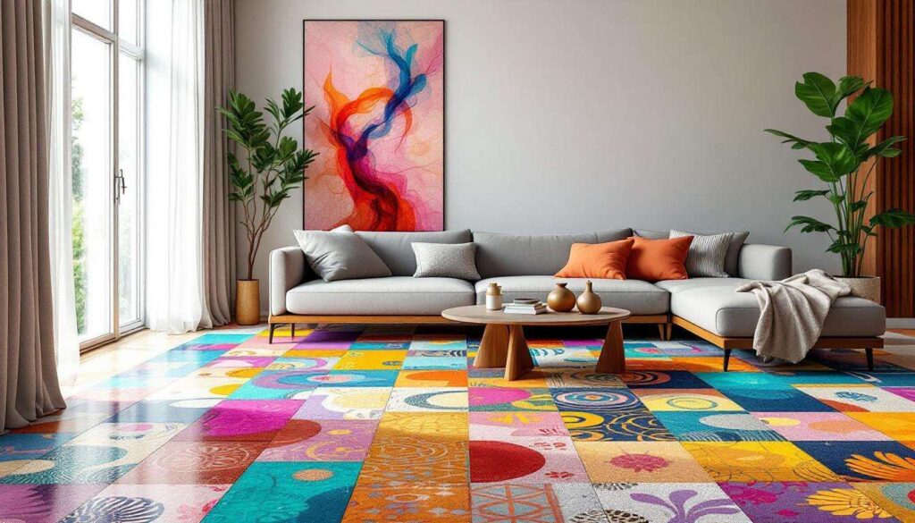 Colorare il pavimento: l’idea non scontata che può fare la differenza