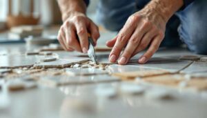 Tecniche efficaci per sistemare le piastrelle rotte e ridare bellezza al pavimento danneggiato