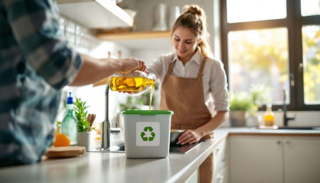 Olio usato, lo stai buttando nel posto sbagliato: il metodo corretto che pochi conoscono