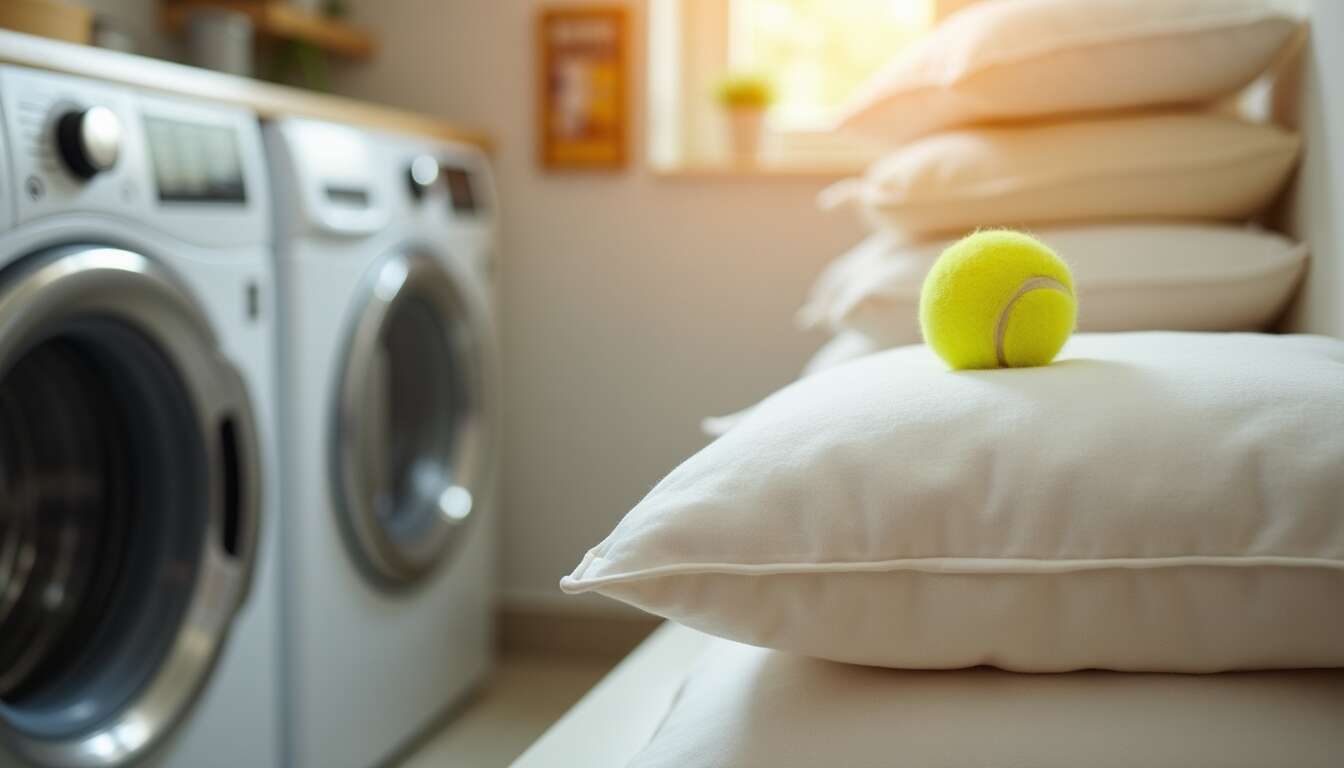 Asciugatura efficiente per cuscini freschi