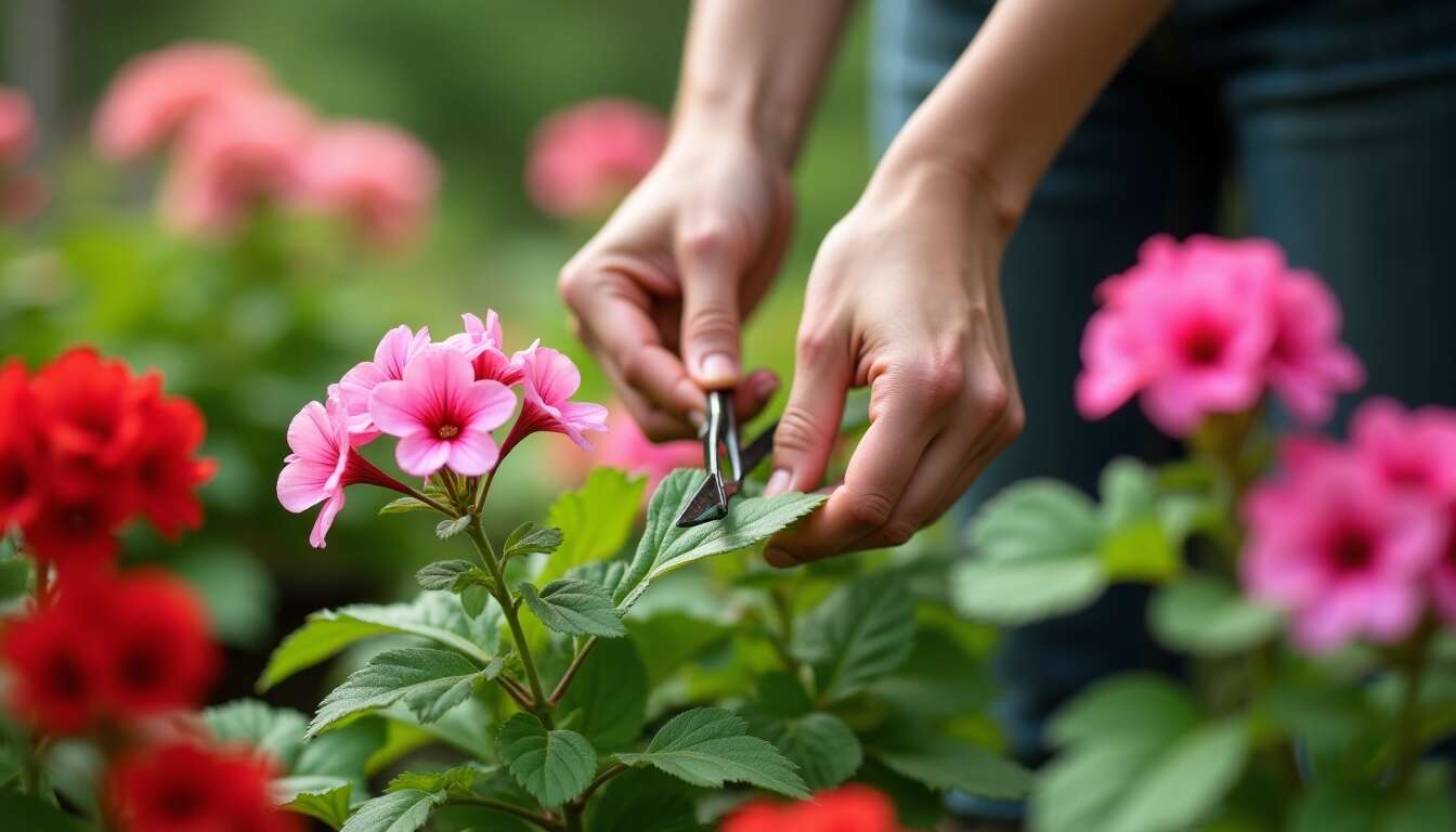 Le bon moment pour tailler vos geraniums