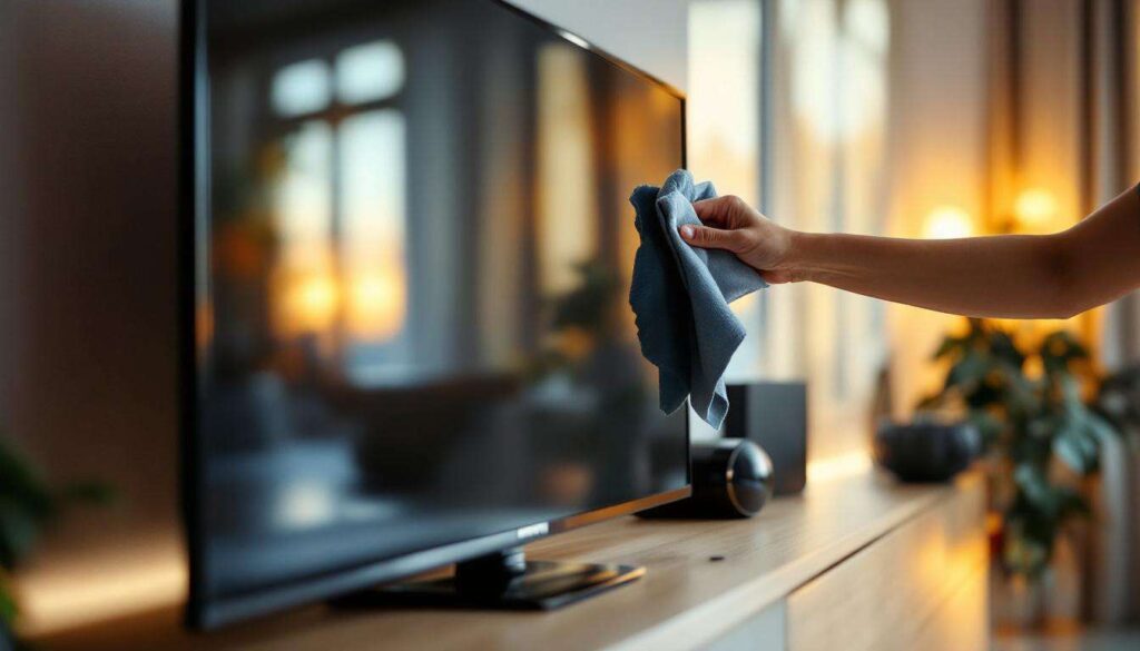 Come pulire lo schermo della TV: ecco il rimedio definitivo