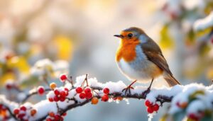 Un ornitologo rivela il trucco della frutta invernale che rende i pettirossi dipendenti dal giardino