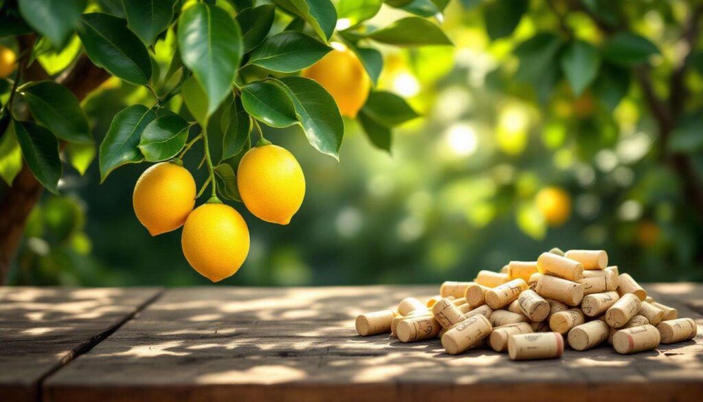 L’inaspettato uso dei tappi di sughero per l’albero di limone che pochi conoscono