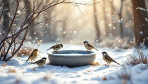 Perché mettere una ciotola d’acqua in giardino d’inverno salva più animali del cibo